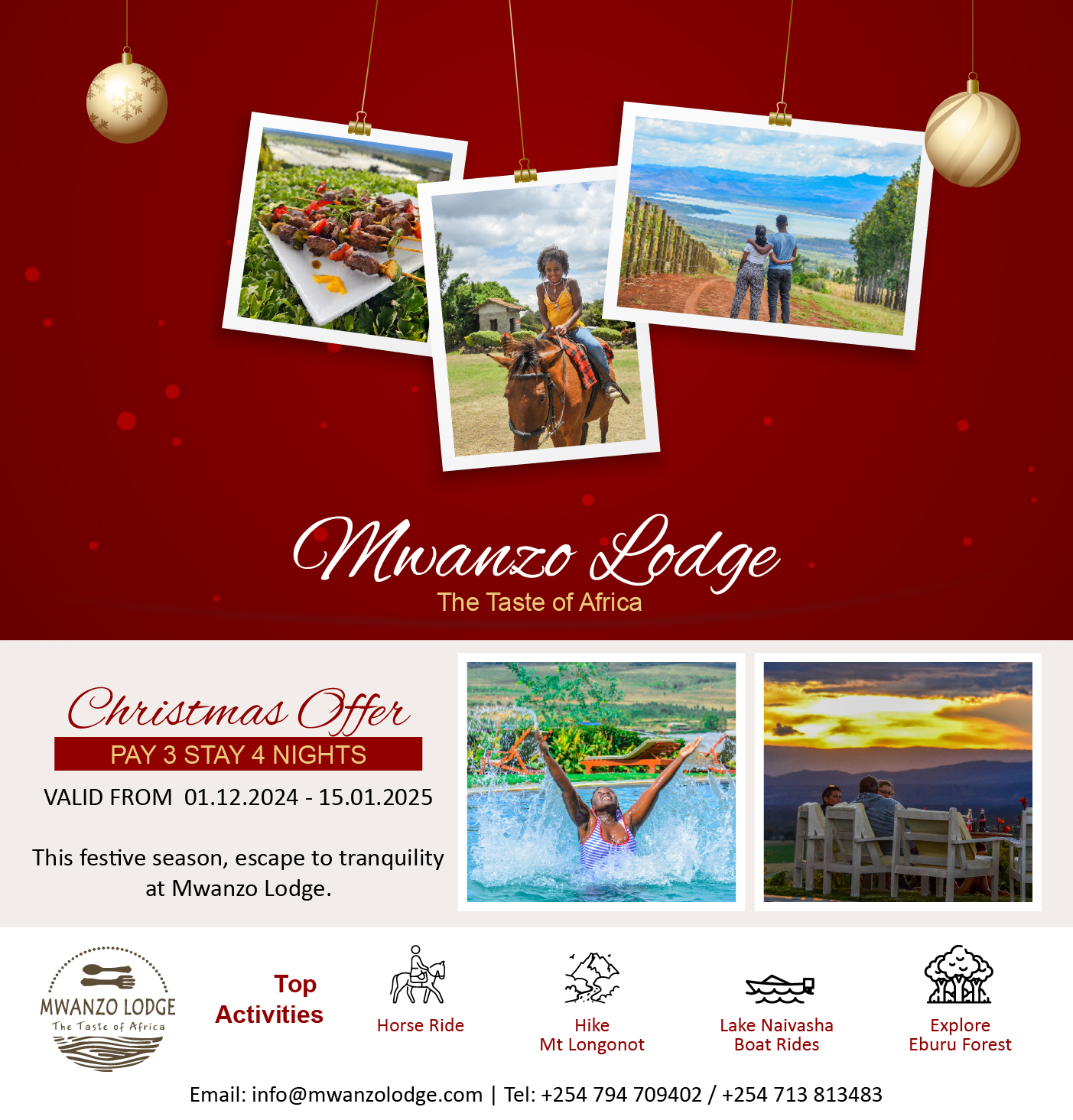 Mwanzo Christmas Offers